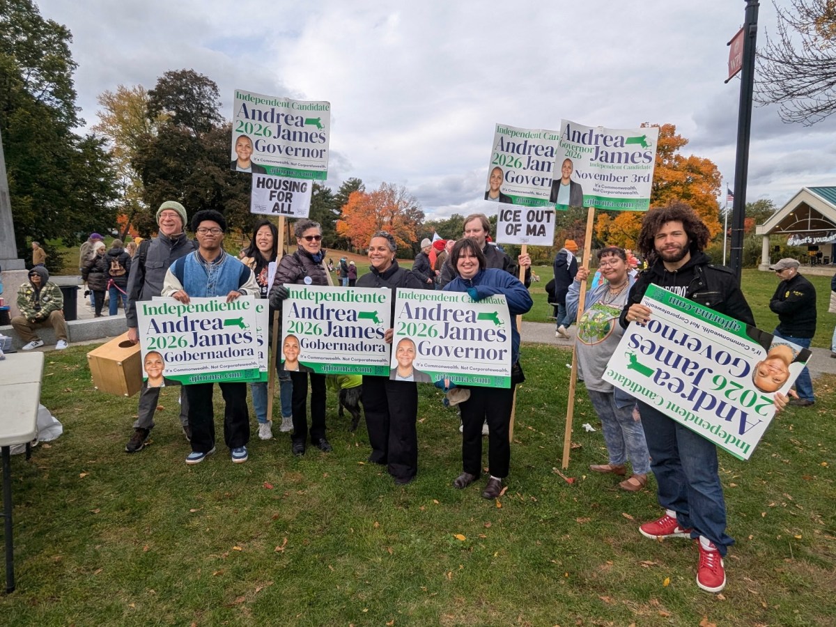 ISG in Action: Andrea James Independent Campaign for MA Governor&nbsp;2026