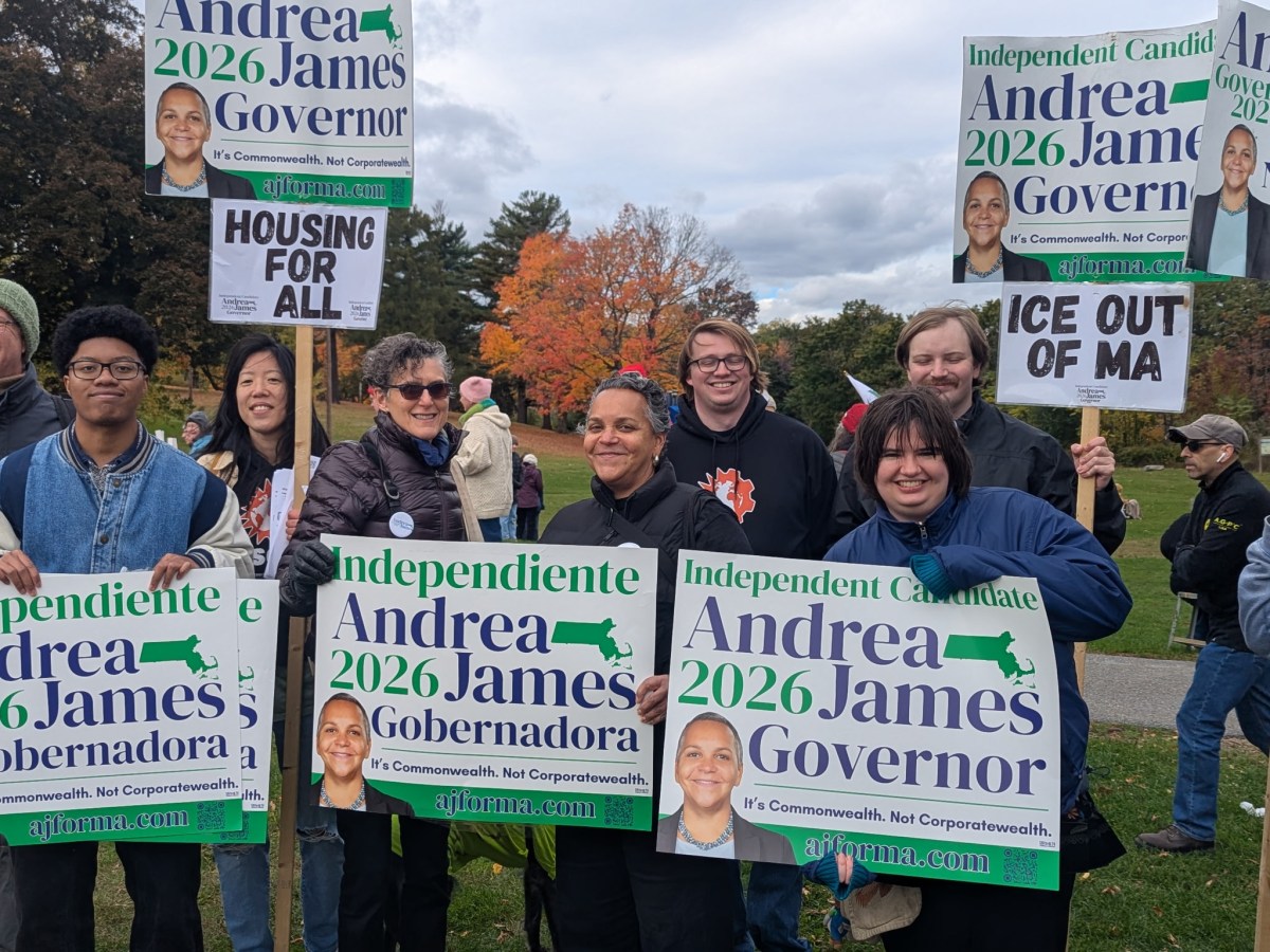 Andrea James vs Maura Healey for Massachusetts Governor:  Commonwealth vs.&nbsp;Corporatewealth